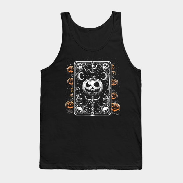 Halloween Pumpkins Tank Top by albertocubatas